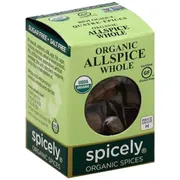 Spicely Organics Allspice, Whole, Organic