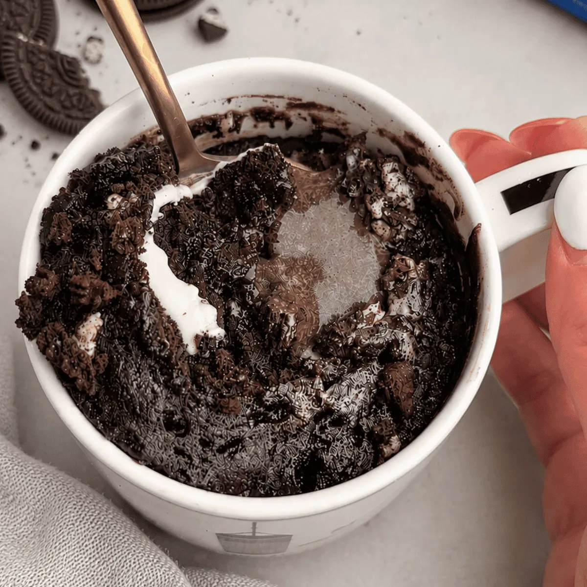 Oreo Mug Cake Recipe