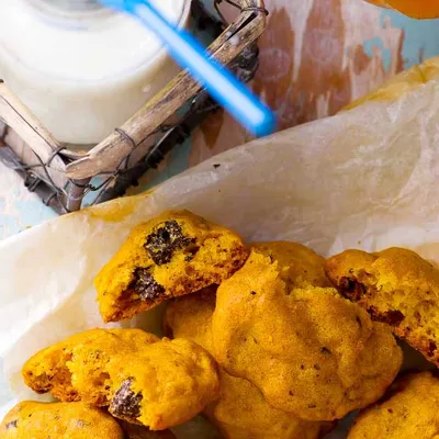 Recipe 'Keto Pumpkin Chocolate Chip Cookies'