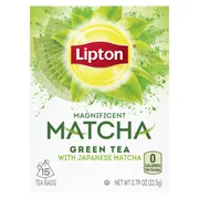 Lipton Tea Bags Japanese Matcha