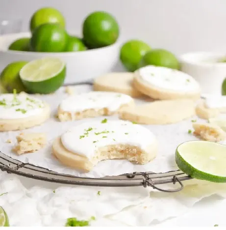 Lime Meltaway Cookies