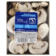 Mushrooms, White, Sliced