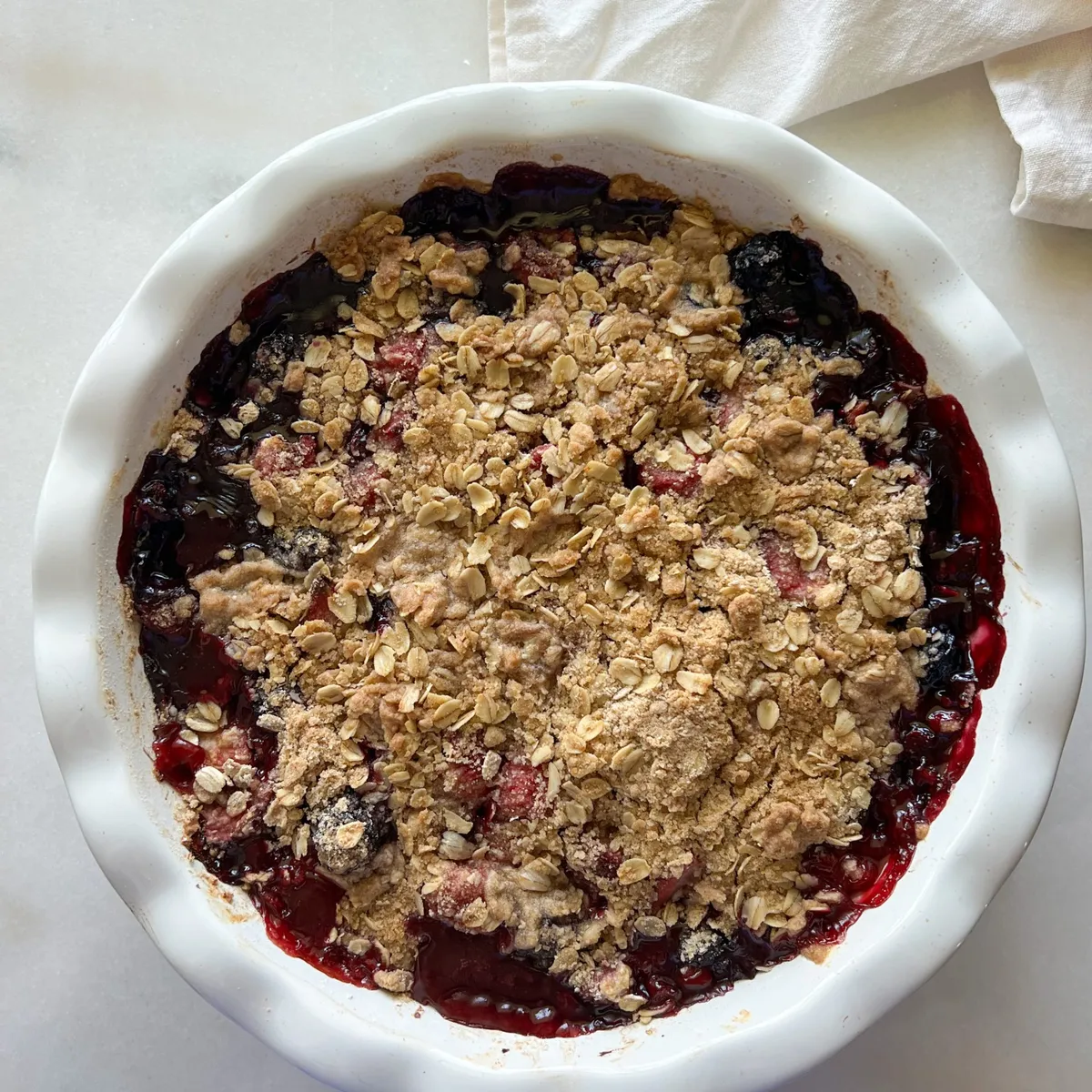 Mixed Berry Crisp