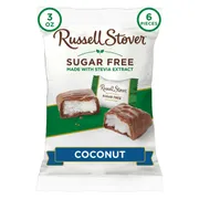 Russell Stover Sugar Free Coconut Chocolate Candy