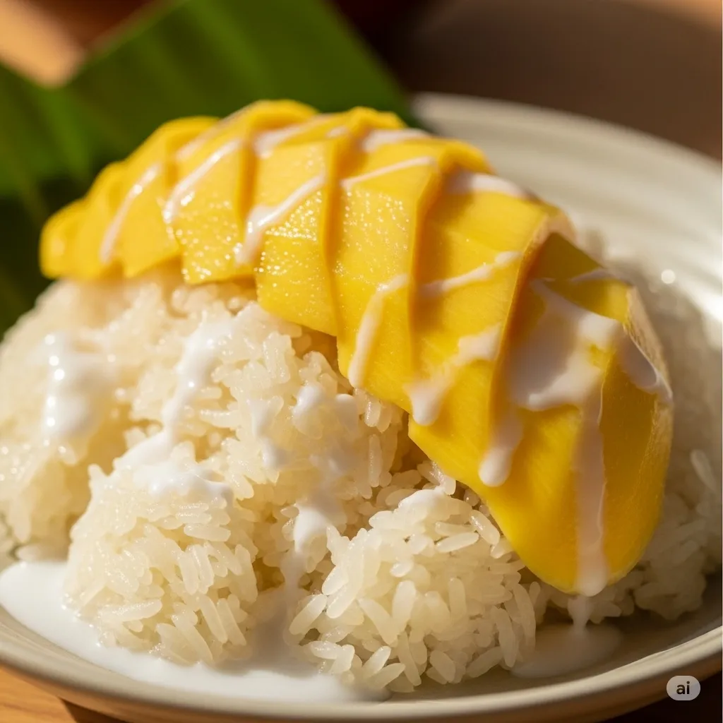 Coconut Mango Sticky Rice
