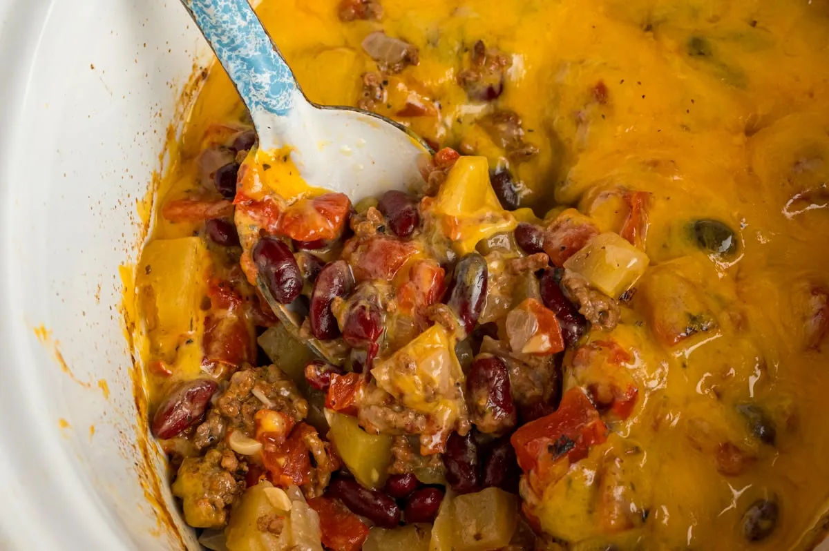 Slow Cooker Cowboy Casserole Recipe