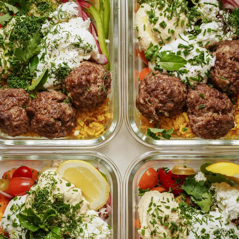 Meal Prep Greek Bowls