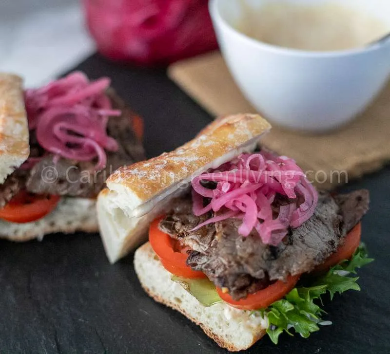 Steak Sandwich with Spicy Mayo