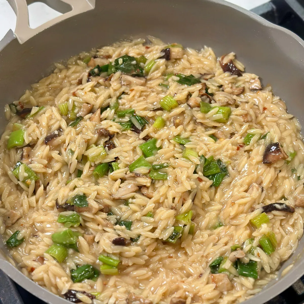 Garlic Butter Umami Orzo