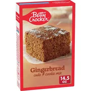 Betty Crocker Gingerbread Cake and Cookie Mix