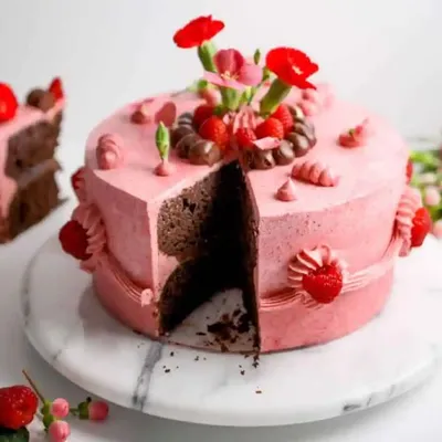 Recipe 'Raspberry Chocolate Layer Cake'