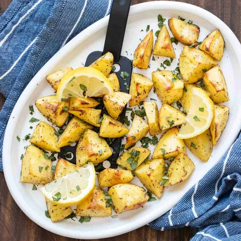 Roasted Greek Lemon Potatoes Recipe