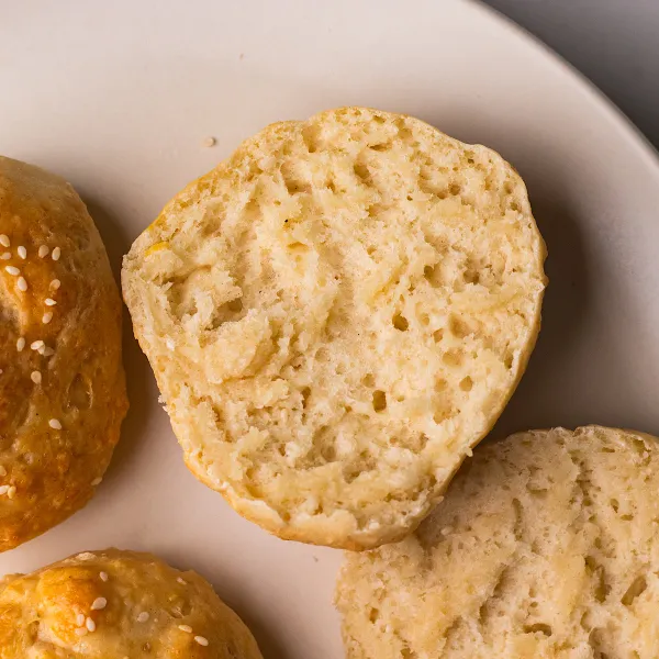 High Protein Cottage Cheese Burger Buns
