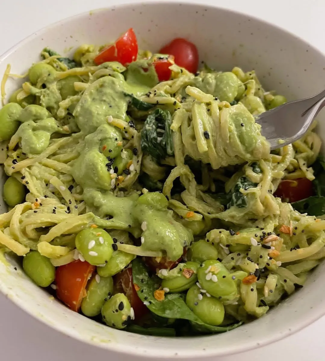 Hearts of Palm Pesto Pasta