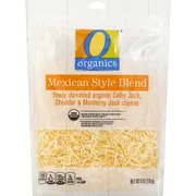 O Organics Cheese, Organic, Finely Shredded, Mexican Style Blend