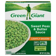 Green Giant Sweet Peas & Butter Sauce, Lightly Sauced