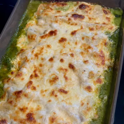 Recipe 'Green Lasagna with Béchamel (no ricotta)'