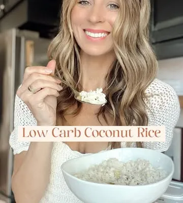 Recipe 'Low Carb Coconut Rice'