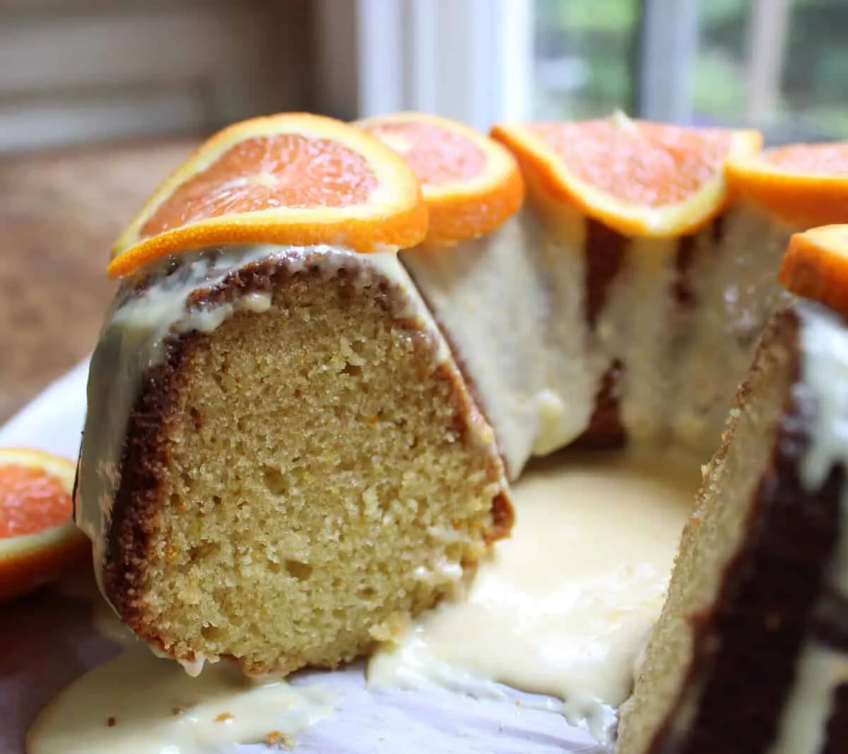 Orange Olive Oil Bundt Cake