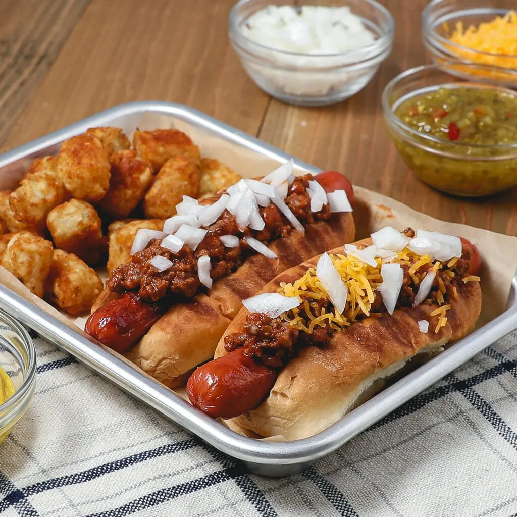 Authentic Detroit Style Coney Dogs