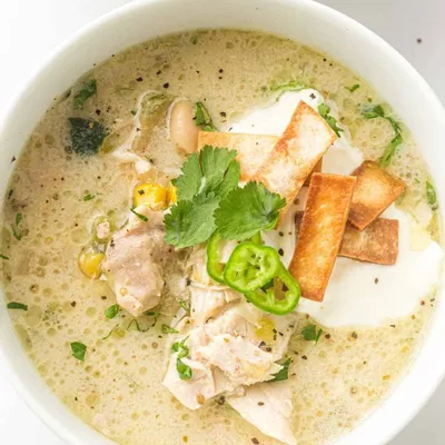 Recipe 'Slow Cooker White Chili Chicken'