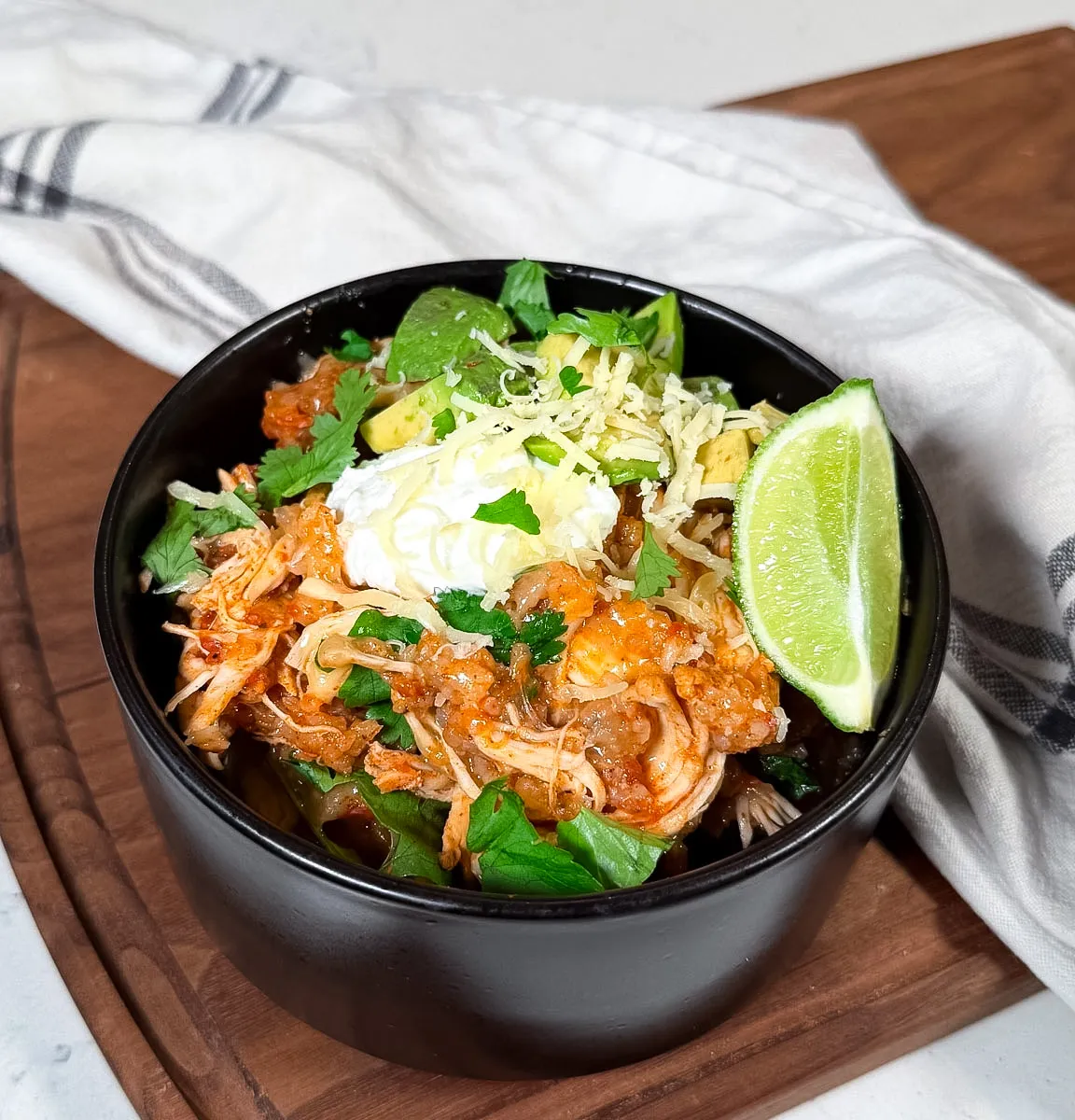 Crockpot Salsa Chicken and Rice