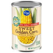 Kroger Whole Kernal Canned Golden Corn
