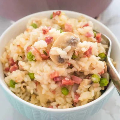 Recipe 'Bacon and Mushroom Risotto Recipe'