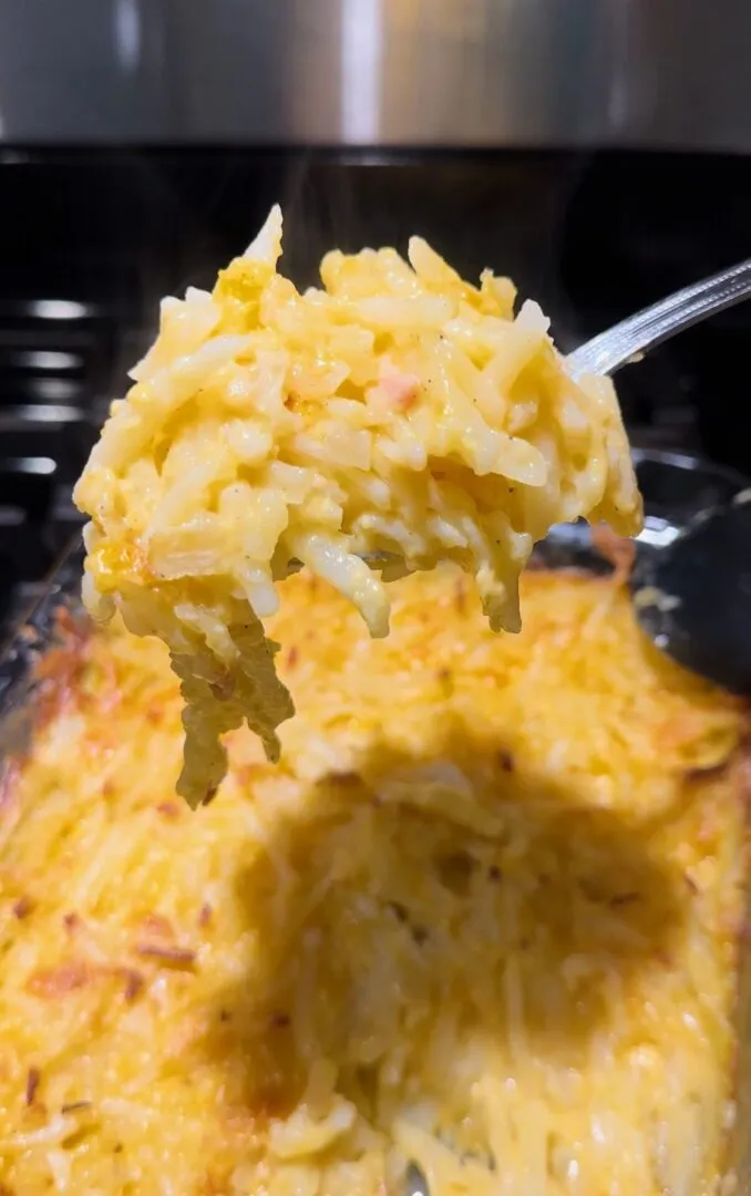 Copy-Cat Cracker Barrel Hashbrown Casserole