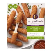 Feel Good Foods Gluten-Free, Breaded Mozzarella Sticks
