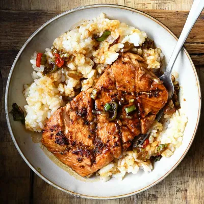 Recipe 'Brown Sugar Garlic Salmon'