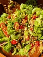 Honey Mustard Salad with Chicken and Quinoa