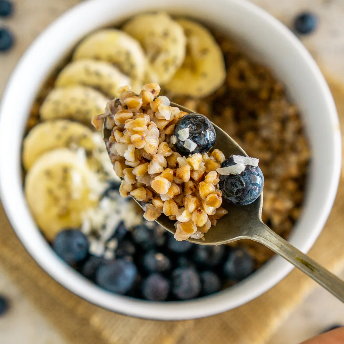 Breakfast Buckwheat Bowls with Fruit