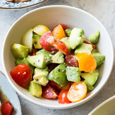 Recipe 'Simple Tomato and Avocado Salad with Shiokoji'