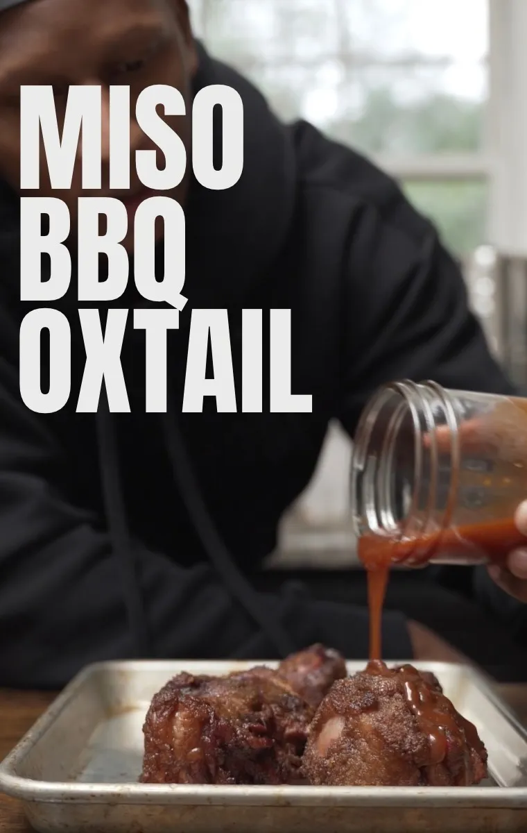 Smoked Oxtail + Miso BBQ Lacquer