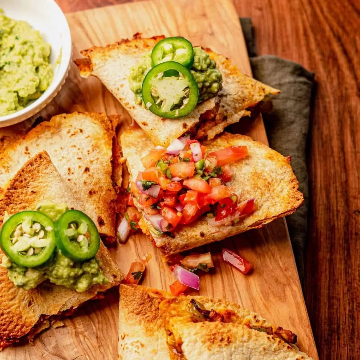 Air Fryer Chicken Quesadillas