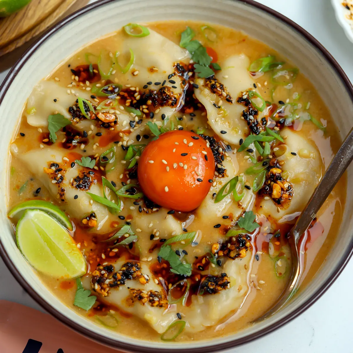 Miso Dumplings