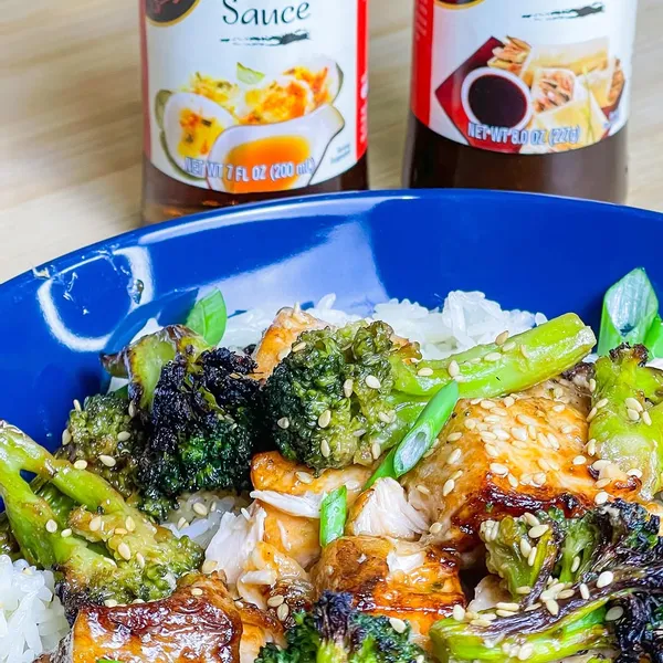 Air Fryer Hoisin Salmon