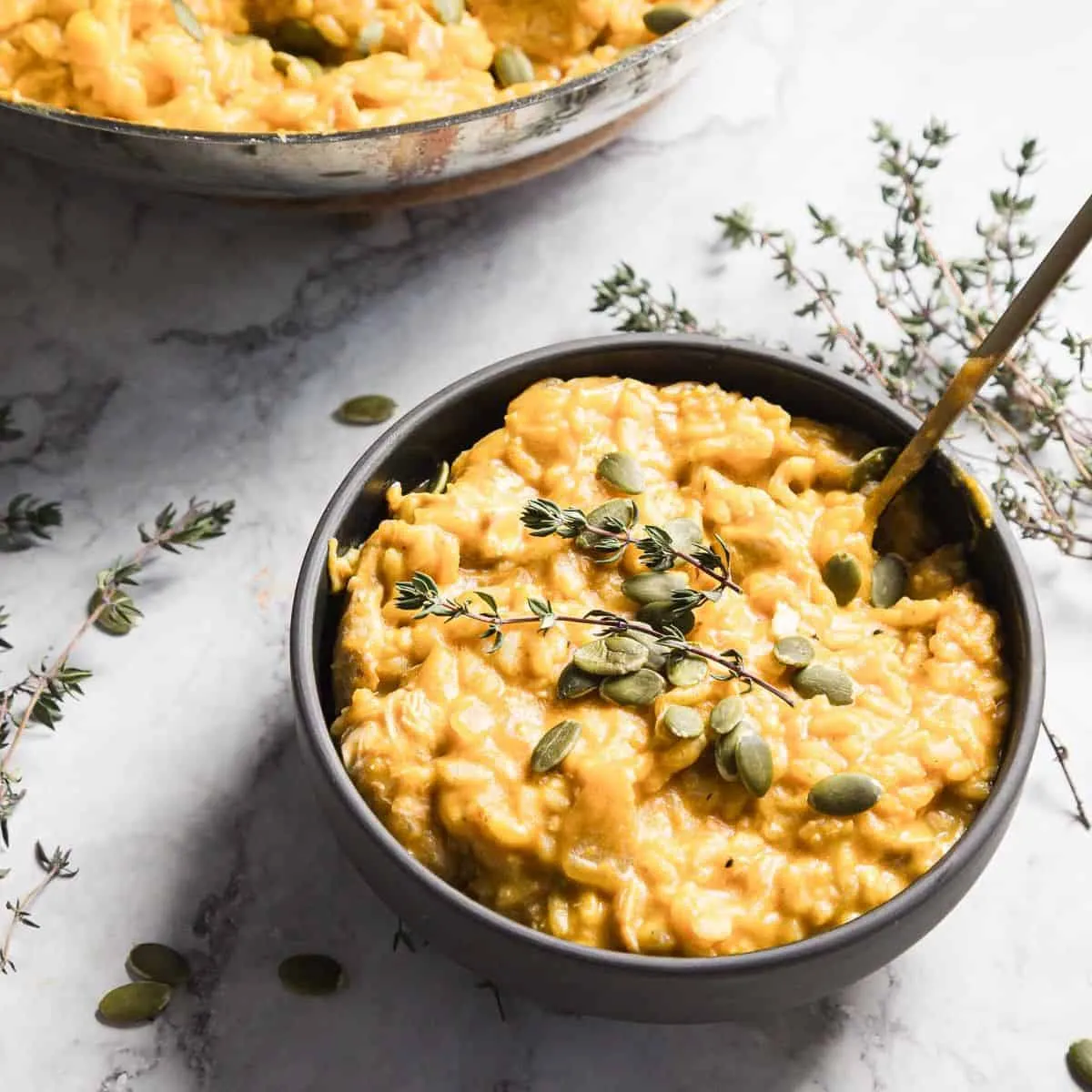 Chicken Pumpkin Risotto