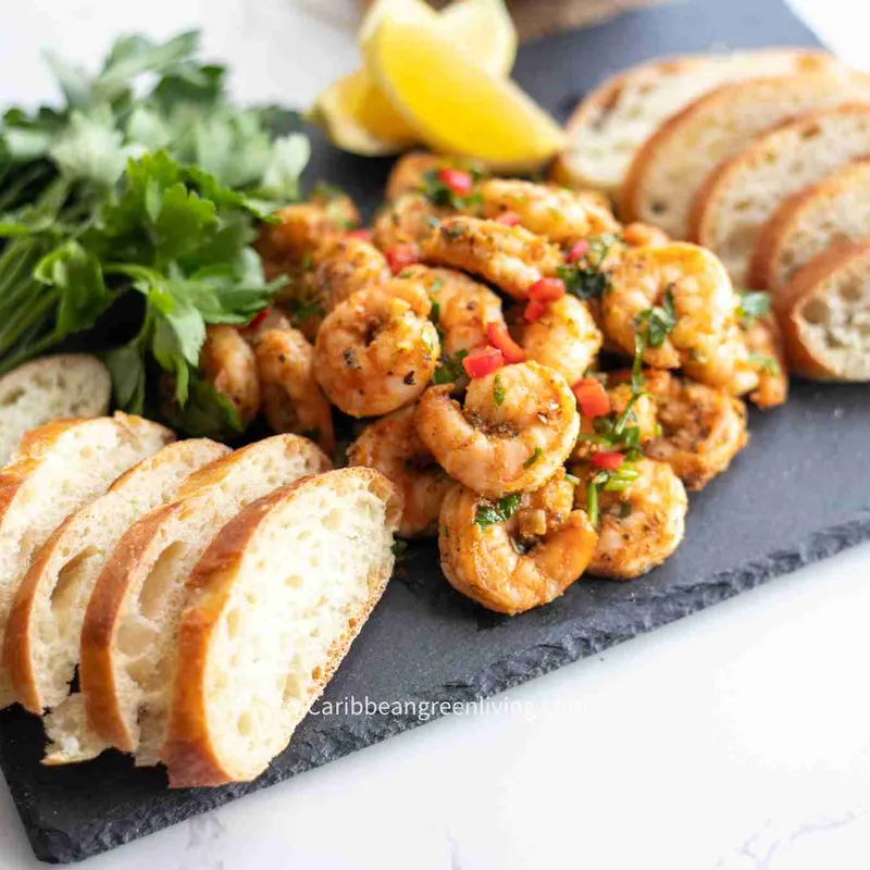 Quick And Healthy Lemon Garlic Shrimp