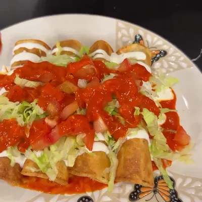 Recipe 'Mexican Flautas'