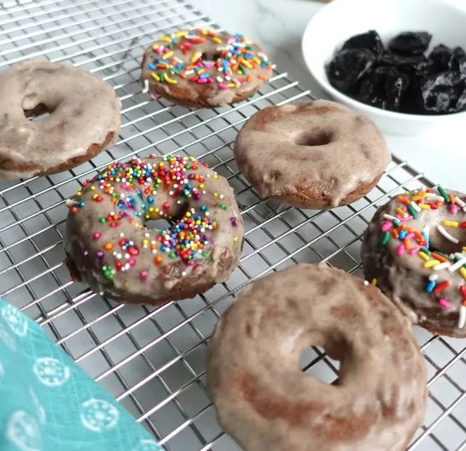Prune Apple Cinnamon Protein Donuts