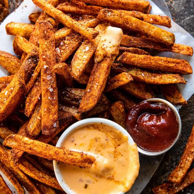 Nacho Fries with Chipotle Queso