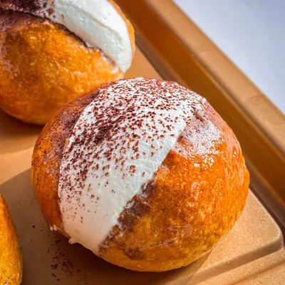 Recipe 'Tiramisu Maritozzi Buns (Italian Cream Buns) '