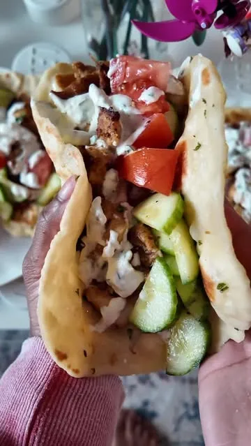 One Pan Chicken Platter & Pita