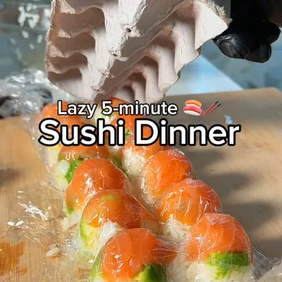 Recipe 'Lazy 5-Minute Sushi'