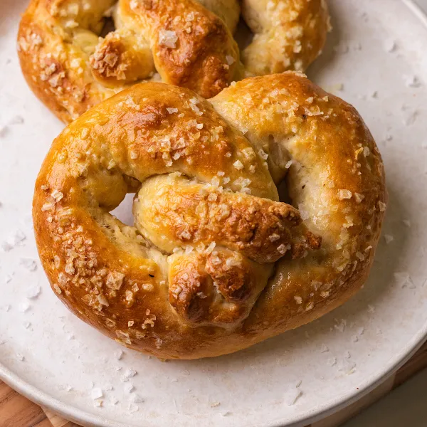 High Protein Cottage Cheese Soft Pretzels