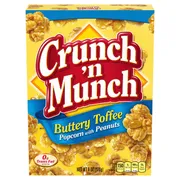 Crunch ‘n Munch Buttery Toffee Popcorn With Peanuts
