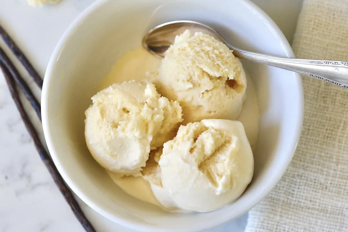 Raw Milk Ice Cream