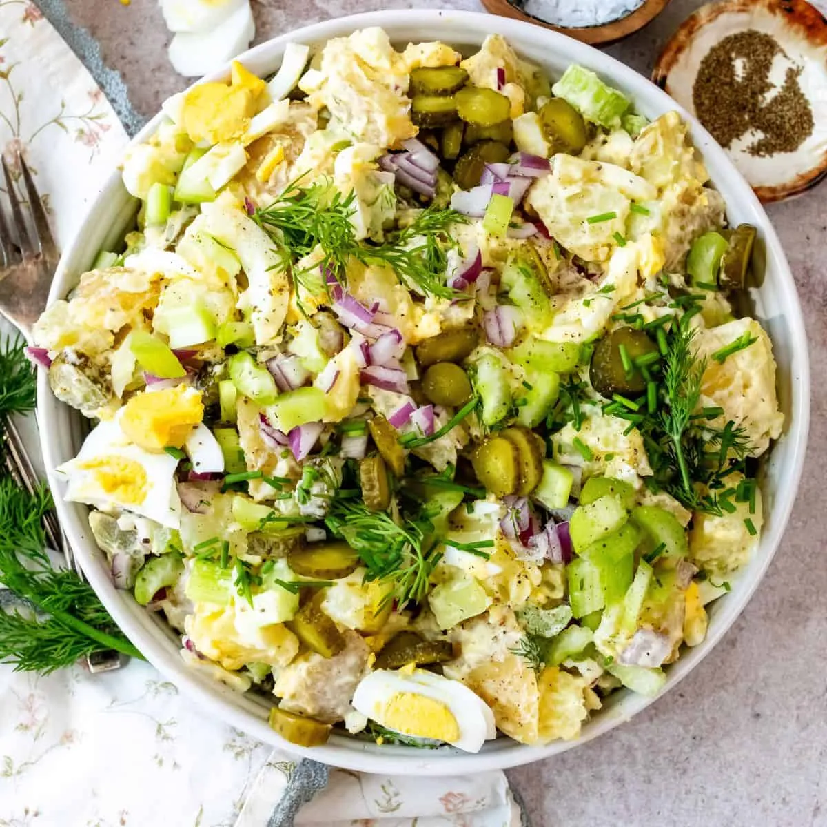 Dill Pickle Potato Salad
